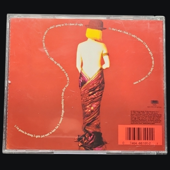 MUSIC CD 1994 "TWELVE DEADLY CYNS...AND THEN SOME" CYNDI LAUPER - Picture 3 of 3